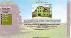 Desktop Screenshot of hotel-wenzelhof.de